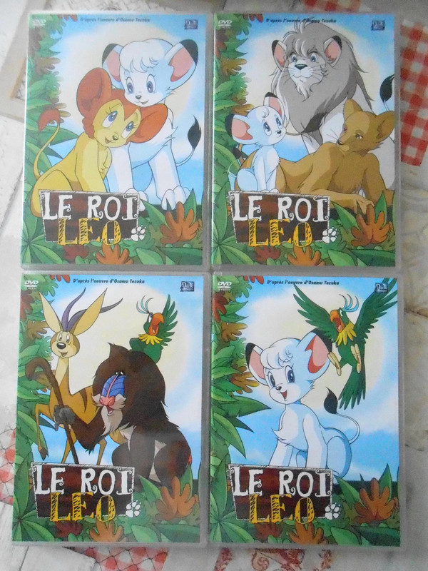 coffret dvd vintage le roi léo 26 épisodes ozuma tezuka dessin animé 3