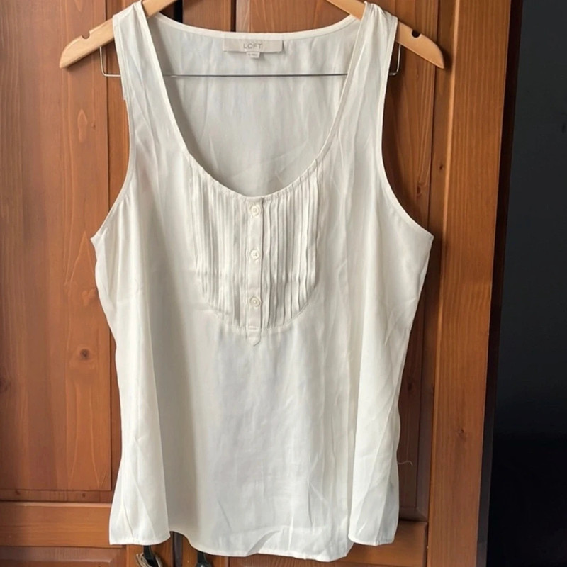 LOFT tank size S in white 5