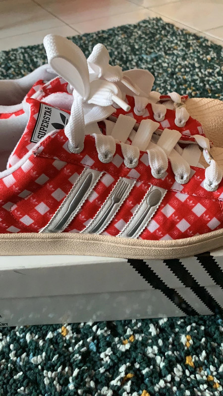 Adidas superstar 35th sales anniversary rood