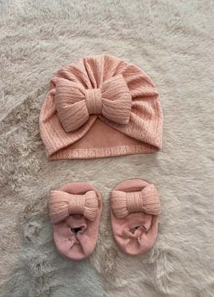 Chaussons + bandeau assorti bébé fille rose avec nœud papillon 🎀 0/3 mois – Neuf sans étiquette, brand: Shein, condition: New without tags, size: 15, €3.00, €3.85 includes Buyer Protection
