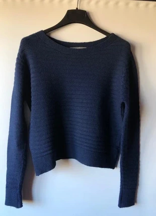 Maglione blu marino corto, brand: Milano, condizioni: Ottime, taglia: S / IT 40 / EU 36, €11.00, €12.25 include la Protezione acquisti