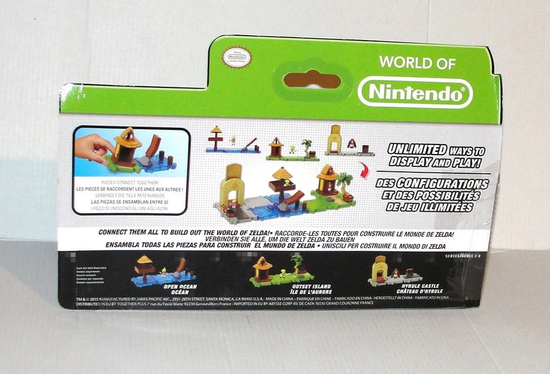 World of Nintendo Legend of Zelda Micro Land Playset Bundle - 3 Pc The Legend  of Zelda Toys Action Figures (The Legend of Zelda Windwaker HD) :  : Video Games