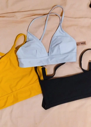 Hauts de maillot 3pcs, marke: Shein, zustand: Neu, größe: M / 38 / 10, 10,00 €, 11,20 € inklusive Vinted-Käuferschutz