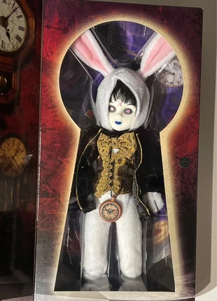 Living Dead Dolls White Rabbit Alice in Wonderland Mezco, marca: Mezco, estado: Muito bom, tamanho: Tamanho único, €124.00, €130.90 inclui Proteção do Comprador