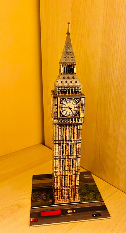 Ravensburger - 3D Puzzle - Big Ben with Working Clock 216 Piece Jigsaw  Puzzle 