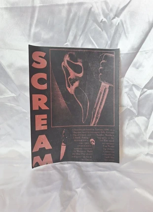 Affiche Fait Main Scream Neuf, brand: Netflix, condition: Very good, €3.50, €4.38 includes Buyer Protection