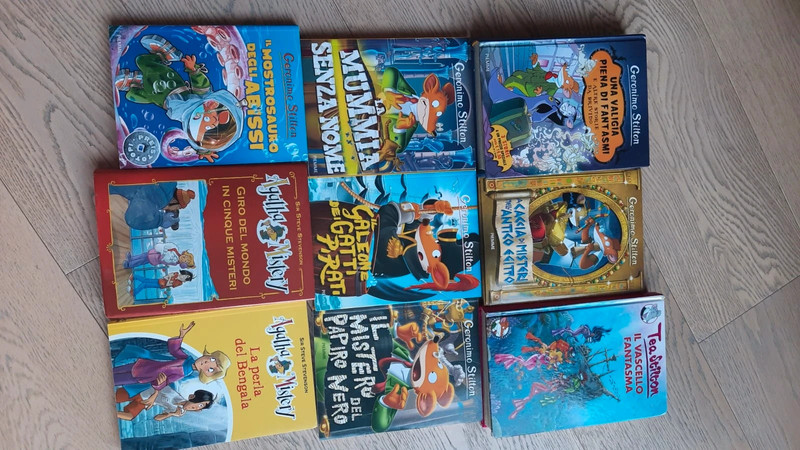 Vendo 6 libri di Geronimo Stilton