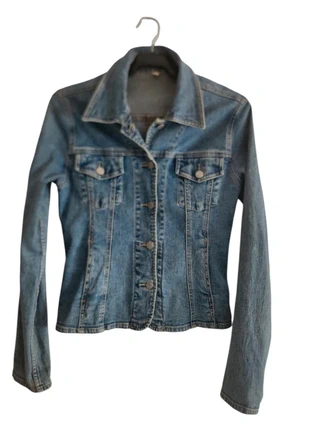 Vintage stretch denim jacket 90s y2k blue fitted jean jacket bershka xs rare, marca: Vintage Dressing, estado: Bueno, tamaño: XS / 34 / 6, 5,00 €, 5,95 € Protección al comprador incluida