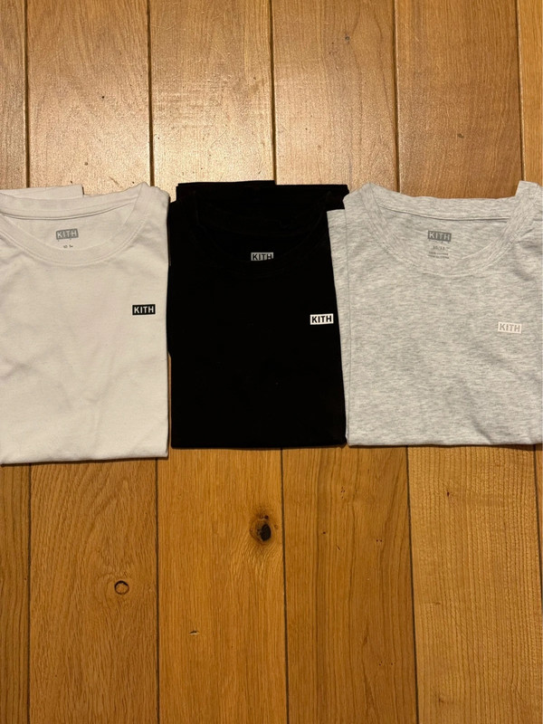 Lot de 3 T shirt Kith taille 10-11 ans 1