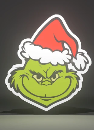 Lampe Led Grinch Noel, marque: sans marque, état: Neuf sans étiquette, 25,00 €, 26,95 € Protection acheteurs (Pro) incluse