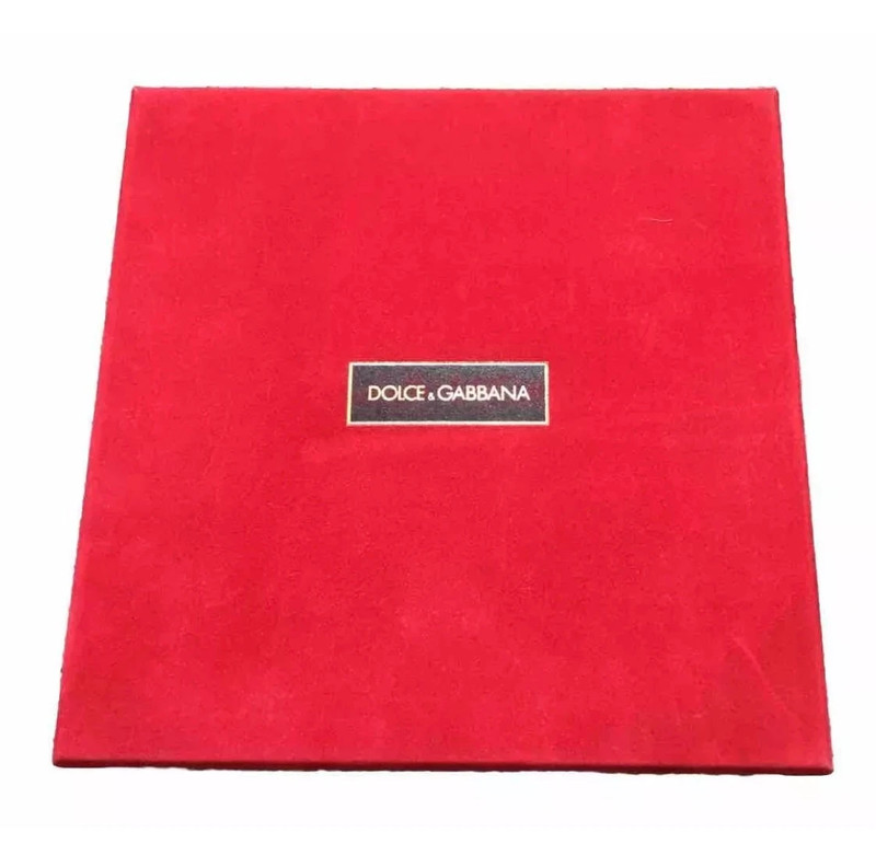 Dolce and gabbana perfume red velvet box shop