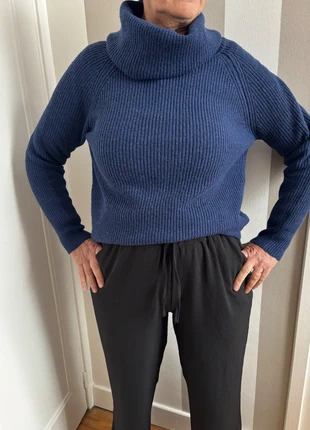 Esprit - Pull col roulé bleu marine – taille M - cocooning & stylé, marke: Esprit, zustand: Sehr gut, größe: M / 38 / 10, 12,00 €, 13,30 € inklusive Vinted-Käuferschutz