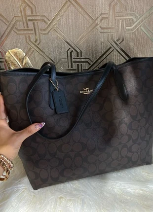 Sac Fourre-Tout Coach Marron – Grand Cabas Élégant & Intemporel, merk: Coach, staat: Nieuw zonder prijskaartje, € 69,00, € 73,15 inclusief Kopersbescherming