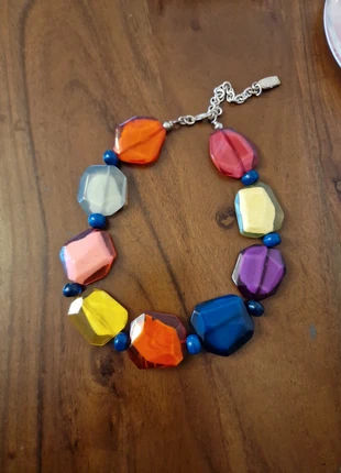 Ras de cou collier pavé plexiglas, brand: Dominique Denaive, condition: Very good, €58.00, €61.60 includes Buyer Protection