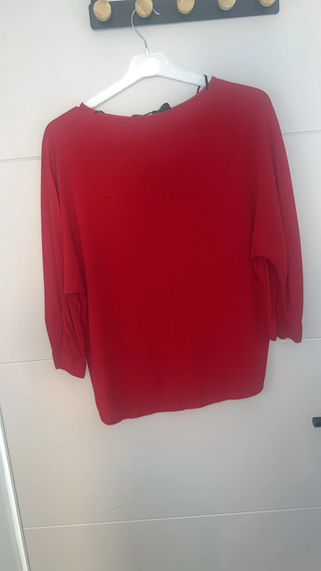 Blouse légère bordeaux Zara – Taille S - photo numéro 4