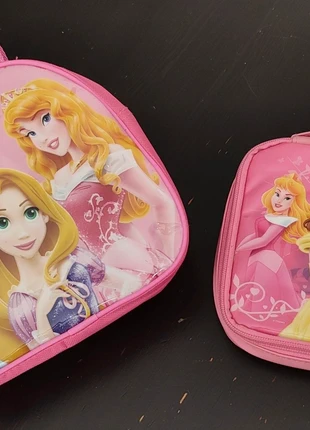 Lot sac + pochette à goûter Princesses , brand: Disney, condition: Good, €2.50, €3.33 includes Buyer Protection