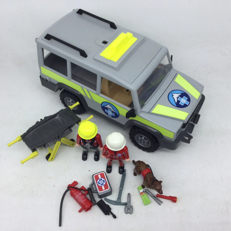 Playmobil Action - Véhicule de secours en montagne