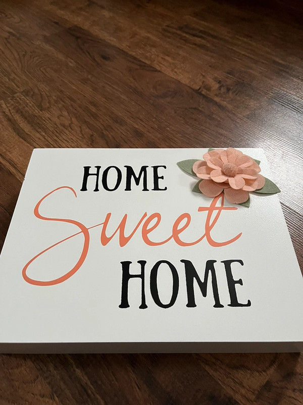 NWT Home Sweet Home Sign 2