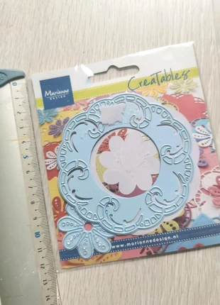 Matrice de découpe (die) napperon, brand: Marianne Design, condition: Very good, €2.00, €2.80 includes Buyer Protection