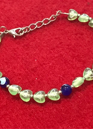 Evil Eye & Hearts Protection Bracelet – Stylish & Symbolic, condition: New without tags, £1.00, £1.75 includes Buyer Protection