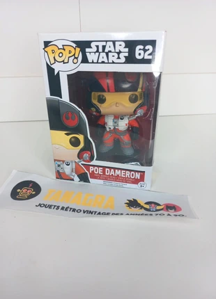 Figurine Poe Dameron - Funko Pop Star Wars - 62, brand: Funko, condition: Very good, size: One size, €10.00, €11.20 includes Buyer Protection Pro