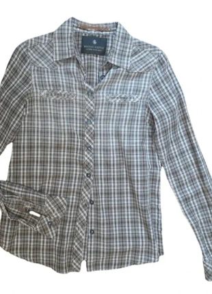 Camicia a quadretti verde militare Maison Scotch, marque: Maison Scotch, état: Bon état, taille: S / 36 / 8, 5,00 €, 5,95 € Protection acheteurs incluse