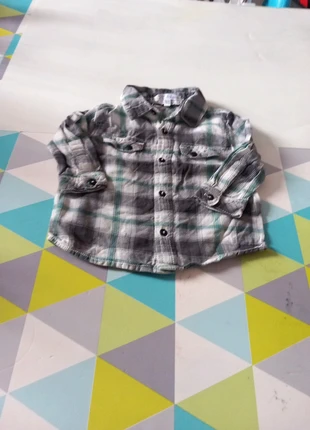 Chemise , merk: Kitchoun, staat: Goed, maat: 9-12 maanden / 74 cm, € 1,00, € 1,75 inclusief Kopersbescherming