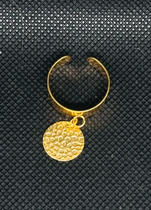 Bague ajustable dorée breloque en acier inoxydable, brand: Fait Main, condition: New with tags, size: Adjustable, €4.50, €5.43 includes Buyer Protection