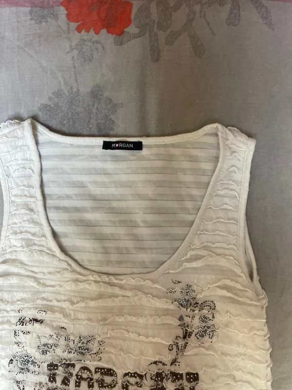 Haut sans manche de chez Morgan, taille M - photo numéro 2