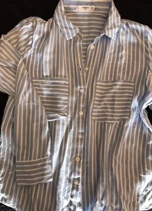 Chemise rayée Mango, marca: Mango, estado: Nuevo sin etiquetas, tamaño: M, 6,00 €, 7,00 € Protección al comprador incluida