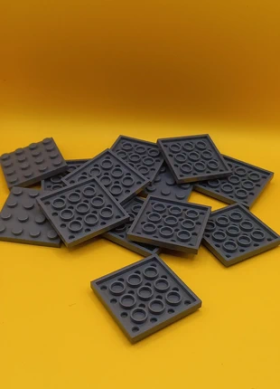 Lot de 15 Plate dark bluish gray 4 x 4 (référence : 3031), brand: LEGO, condition: Very good, size: One size, €2.52, €3.35 includes Buyer Protection Pro