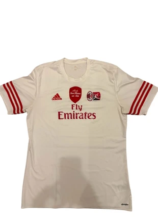 Maillot extérieur AC Milan blanc – Taille M, marque: adidas, état: Très bon état, taille: M, 10,00 €, 11,20 € Protection acheteurs incluse