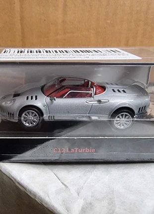 1/64 Spyker C12 la Turbie, merk: Diecast Team, staat: Nieuw zonder prijskaartje, maat: Universeel, € 12,50, € 13,83 inclusief Kopersbescherming