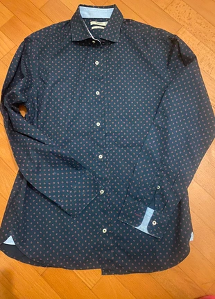 Camicia uomo fantasia vintage, merk: Mango, staat: Heel goed, maat: M, € 5,00, € 5,95 inclusief Kopersbescherming