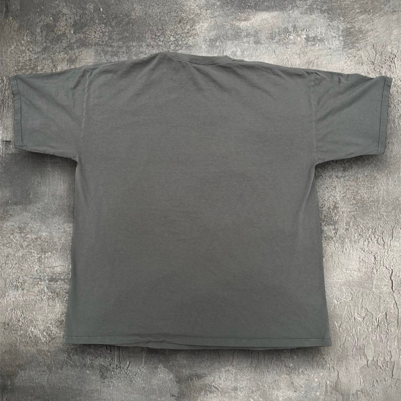 Military Green Affliction Style Grunge Tee 2