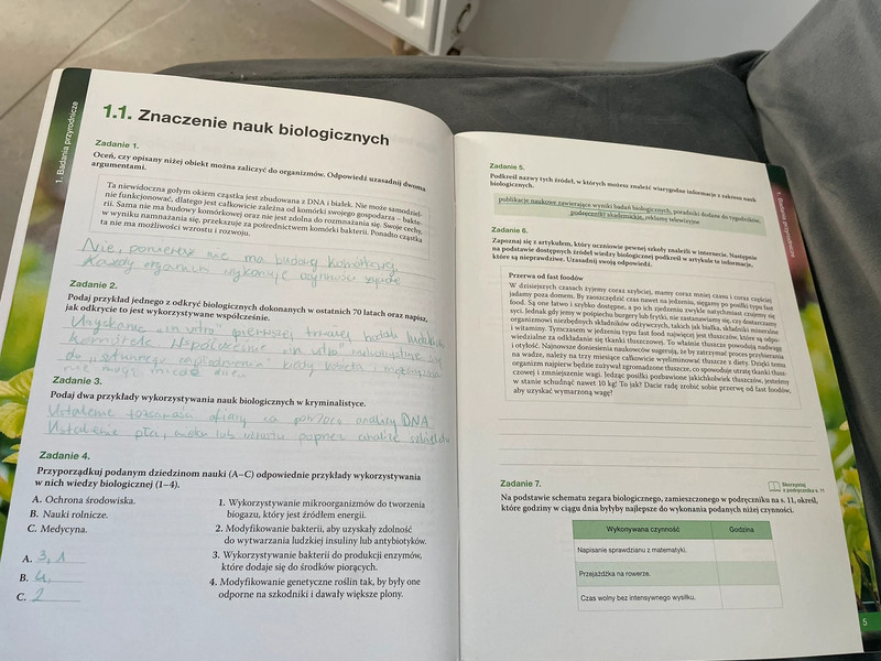 Karty Pracy Ucznia Biologia Na Czasie 1 Biologia na czasie Karty pracy ucznia 1 zakres podstawowy | Vinted