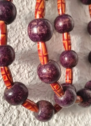 Collar étnico retro tribal 🧡 80 cm 🧿 piezas única con alma, marque: Vintage Dressing, état: Neuf sans étiquette, 11,99 €, 13,29 € Protection acheteurs incluse