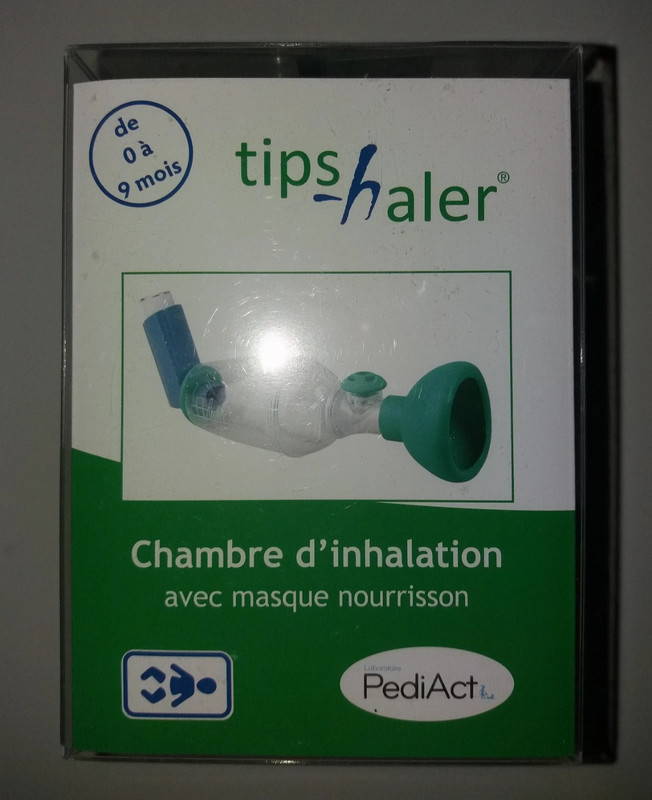 Tips-Haler Chambre Inhalation