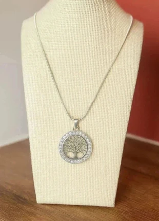 Chaîne Pendentif Collier Argenté Arbre de vie, marque: arbre de vie, état: Très bon état, 7,97 €, 9,07 € Protection acheteurs incluse