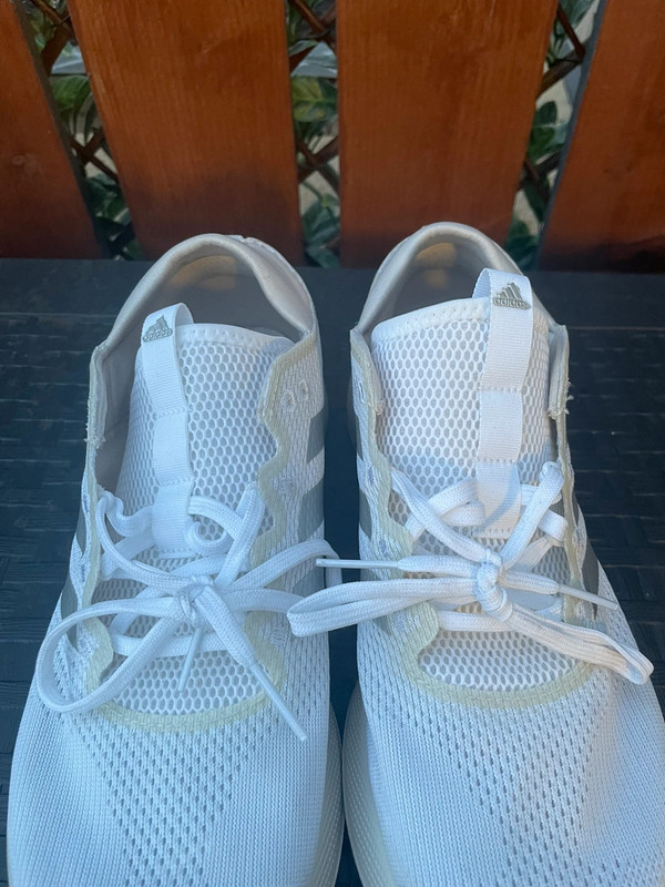 Men s White Adidas Shoes Size 9 UK Vinted