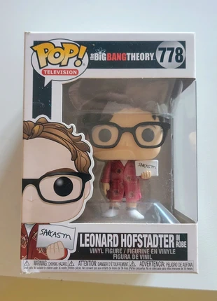 Funko Pop Leonard Hofstadter 778, marca: Funko Pop, estado: Novo sem etiquetas, tamanho: Prematuro, até 44 cm, €20.00, €21.70 inclui Proteção do Comprador