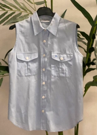Camicia Smanicata Burberry azzurra raffinata, marca: Burberry, estado: Muy bueno, tamaño: L / 40 / 12, 49,00 €, 52,15 € Protección al comprador incluida