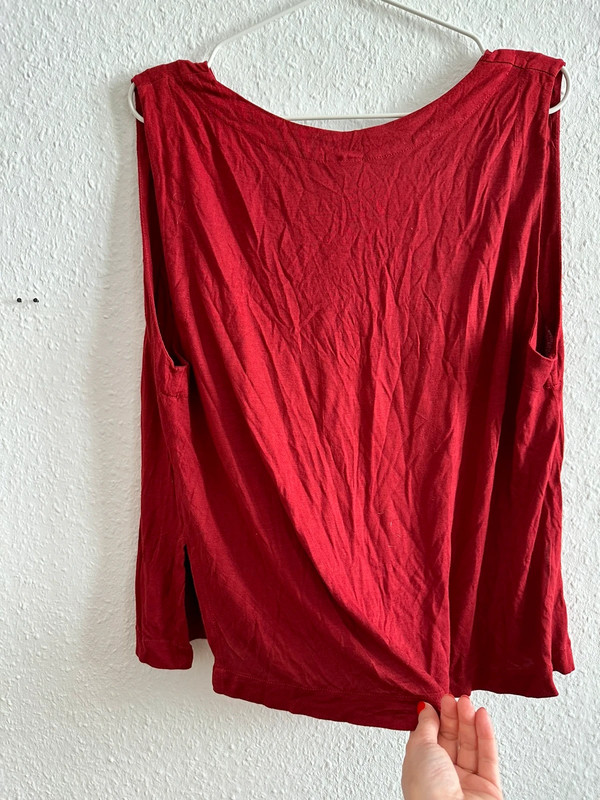 Yoga Top Shirt in rot 2