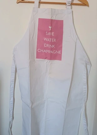 Tablier Save Water Drink Champagne, brand: Catherine Colebrook, condition: Very good, €4.00, €4.90 includes Buyer Protection