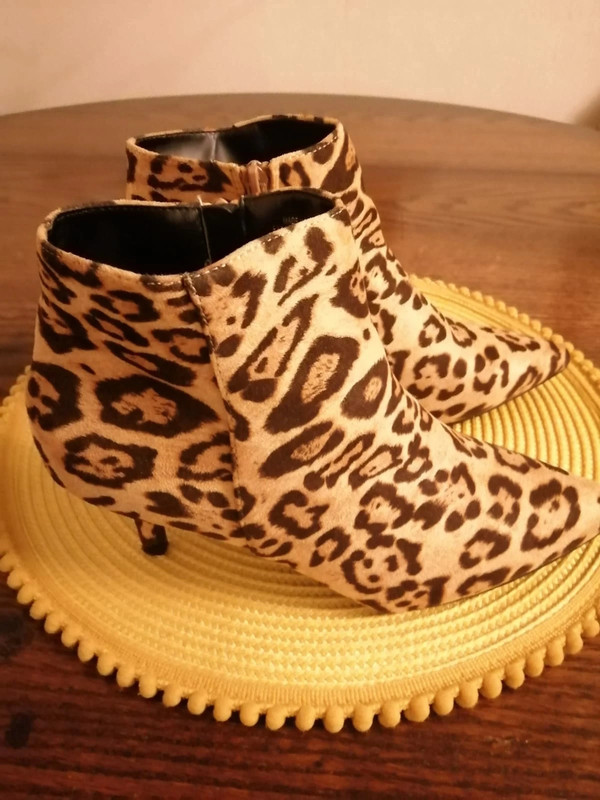 Animal print ankle boots uk shop