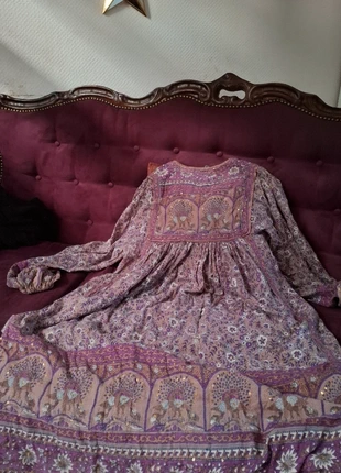 Robe 100% coton indien blockprint, brand: 100% Coton, condition: Very good, size: M / 38 / 10, €148.00, €156.10 includes Buyer Protection