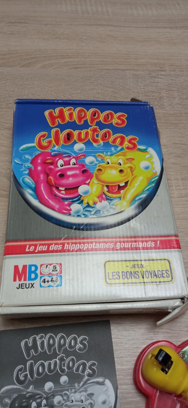 Hippos Gloutons MB Jeux - jeux societe