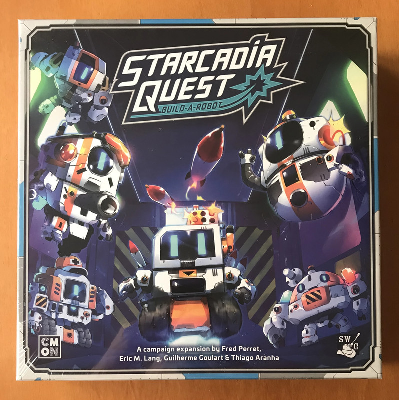 Starcadia Quest: Build-a-Robot - CMON - Nuovo Sigillato - New Sealed - 2020 4