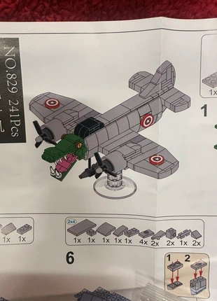 Italian Brainrot Bombardiro Crocodilo Lego Figure Building Blocks Kids, brand: Italian Brainrot, condition: New with tags, size: One size, £16.00, £17.58 includes Buyer Protection