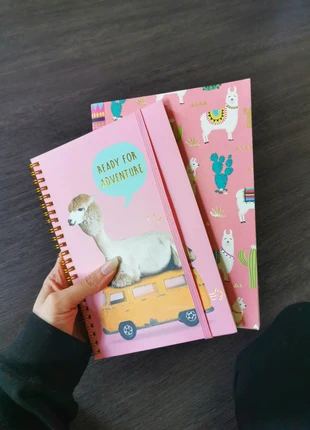 Lot 2 carnet lignés lama rose, brand: Lama, condition: New without tags, €4.00, €4.90 includes Buyer Protection